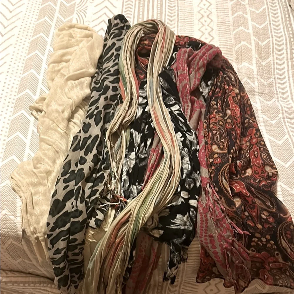 Colorful Patterned Scarves Collection - Picture 1 of 7